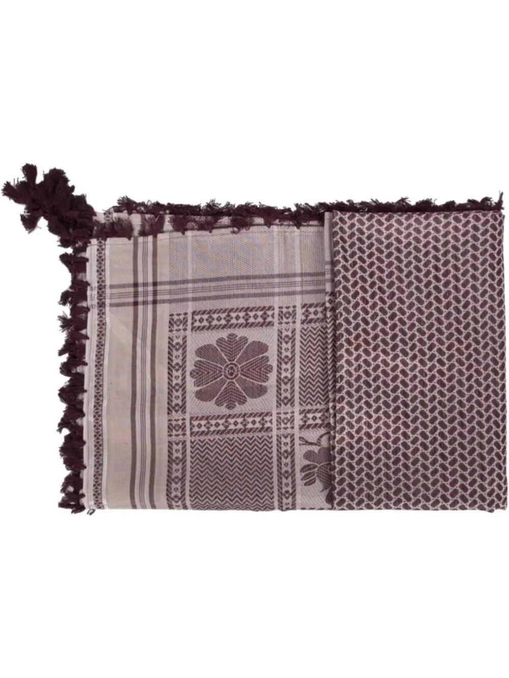 Cotton Tactical Desert Shemagh Keffiyeh Scarf for Men - Versatile Head & Neck